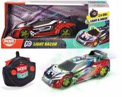Dickie RC Auto Light Razor na vysílačku 2,4GHz 2 kanály na baterie Světlo Zvuk Dickie RC Auto Light Razor na vysílačku 2,4GHz 2 kanály na baterie Světlo Zvuk
