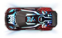Dickie RC Auto Light Razor na vysílačku 2,4GHz 2 kanály na baterie Světlo Zvuk