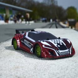 Dickie RC Auto Light Razor na vysílačku 2,4GHz 2 kanály na baterie Světlo Zvuk
