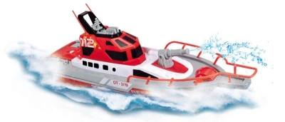 Dickie RC loď RC loď hasiči požárníci 37cm, 3kanál