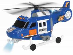 Dickie Vrtulník policejní záchranářský 18cm na baterie Světlo Zvuk