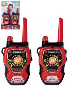 Dickie Vysílačky dětské Walkie Talkie 2,4GHz 16cm set 2ks na baterie Dickie Vysílačky dětské Walkie Talkie 2,4GHz 16cm set 2ks na baterie