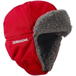 Didriksons Biggles dětská čepice - červená