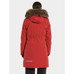 Didriksons Erika W 503816 dámský kabát - 1 MM FLÍČEK POUZE 32 - červená (VÝPRODEJ)