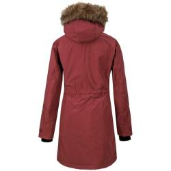 Didriksons Meja W dámský kabát - červená POUZE 34 (VÝPRODEJ)