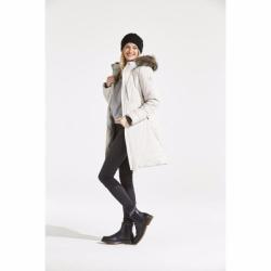 Didriksons Natasha W 501799 dámský kabát POUZE 48 - bílo-šedá (VÝPRODEJ)