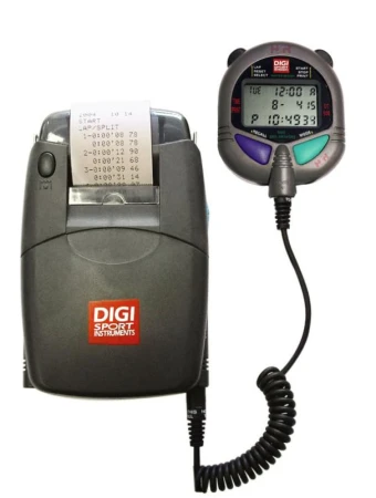 Digi Sport Instrument DT500 multifunkční stopky s tiskárnou a kapacitou 500 záznamů