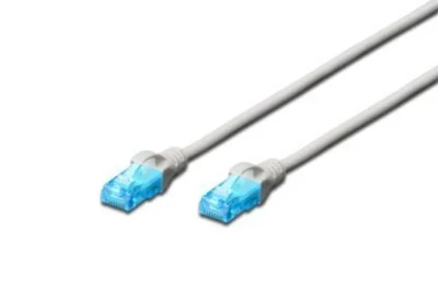 Digitus Ecoline Patch Cable, UTP, CAT 5e, AWG 26/7, šedý 20m, 1ks Digitus Ecoline Patch Cable, UTP, CAT 5e, AWG 26/7, šedý 20m, 1ks