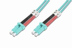 DIGITUS Fiber Optic Patch Cord, LC to LC, Multimode, OM3, 50/125 , Duplex Length 5m