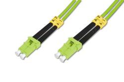 DIGITUS FO patch cord, duplex, LC to LC MM OM5 50/125 , 7 m
