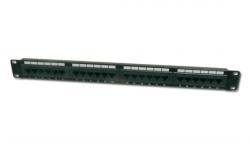 Digitus Patch Panel 19",CAT6,8P8C,LSA,1U,24 x RJ45, nestíněný,černý Digitus Patch Panel 19",CAT6,8P8C,LSA,1U,24 x RJ45, nestíněný,černý