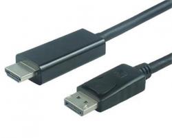 PremiumCord DisplayPort na HDMI kabel 1m M/M PremiumCord DisplayPort na HDMI kabel 1m M/M
