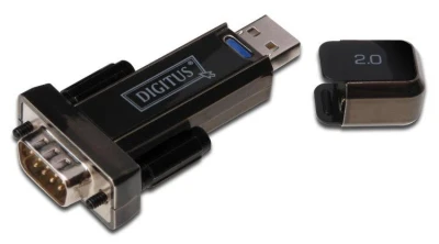Digitus převodník USB 2.0 na sériový port, RS232, DSUB 9M Digitus převodník USB 2.0 na sériový port, RS232, DSUB 9M