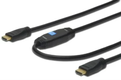 Digitus propojovací kabel s Aktivním zesílením HDMI High Speed Ethernet Ultra HD 24p, 15M Digitus propojovací kabel s Aktivním zesílením HDMI High Speed Ethernet Ultra HD 24p, 15M