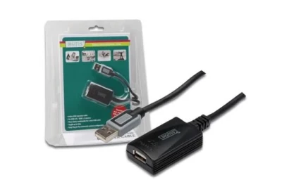 Digitus USB 2.0 aktivní prodlužovací kabel 5m , Blister Digitus USB 2.0 aktivní prodlužovací kabel 5m , Blister