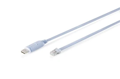 Digitus USB 2.0 na RJ45 konzolový kabel, 1,8m, bílý