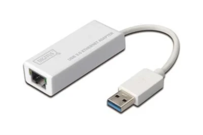 Digitus USB 3.0 adaptér na Gigabit Ethernet , 1x RJ45, USB-A, 10/100/1000Mbps, USB 3.0 XP, Vista, 7, Max OS X, Linux Digitus USB 3.0 adaptér na Gigabit Ethernet , 1x RJ45, USB-A, 10/100/1000Mbps, USB 3.0 XP, Vista, 7, Max OS X, Linux