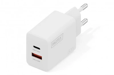 Digitus USB Nabíječka GaN 30W, 1x USB-C, 1x USB-A