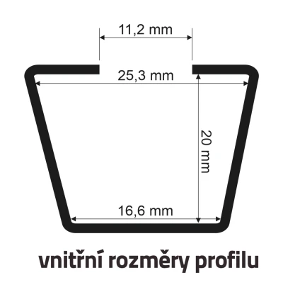 Diheng Střešní nosič SCALA zámek černý DIH