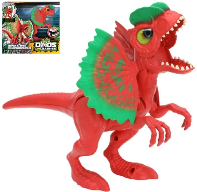 Dilophosaurus interaktívne zvieratko chodiaci dinosaurus na batérie Zvuk Dilophosaurus interaktívne zvieratko chodiaci dinosaurus na batérie Zvuk