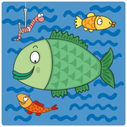 Dino Baby puzzle Kde žijí zvířátka 18x18cm skládačka 3v1 velké dílky