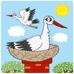 Dino Baby puzzle Kde žijí zvířátka 18x18cm skládačka 3v1 velké dílky