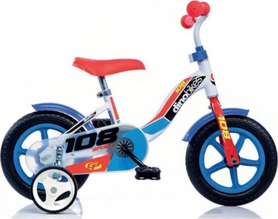 Dino 10 108LB - modré dětské kolo