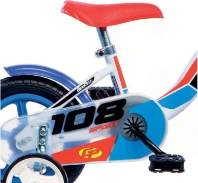 Dino 10 108LB - modré dětské kolo