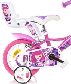 Dino 124RSN-09FY Fairy 10 - růžové dětské kolo