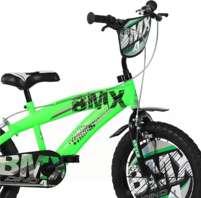 Dino BMX 145XC 14 černo-zelené dětské kolo