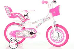 Dino 614G-HK Hello Kitty 14 dětské kolo + reflexní sada Dino 614G-HK Hello Kitty 14 dětské kolo + reflexní sada