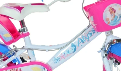 Dino 164RL-ALS- ALYSSA 16 dětské kolo + reflexní sada
