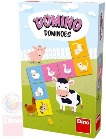 Dino Domino zvířátka (společenská hra)