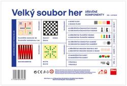 Dino DŘEVO Hra VELKÝ SOUBOR 150 HER (společenská hra)
