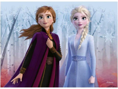 Dino DŘEVO Kubus Frozen 2 (Ledové Království) kostky obrázkové set 12ks