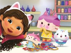 Dino DŘEVO Kubus Gábi set 12ks obrázkové kostky (dřevěná hračka)