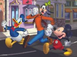 Dino DŘEVO Kubus Mickey Mouse obrázkové kostky 12ks (dřevěná hračka)