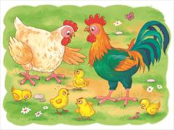 Dino DŘEVO Kubus Na farmě obrázkové kostky 12ks (dřevěná hračka)