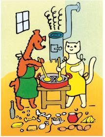 Dino DŘEVO Kubus Pejsek a kočička obrázkové kostky set 12ks