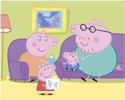 Dino DŘEVO Kubus Peppa Pig Veselý den obrázkové kostky set 20ks