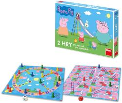Dino Hra 2v1 Peppa Pig Člověče, nezlob se! + Žebříky a skluzavky (společenská hra) Dino Hra 2v1 Peppa Pig Člověče, nezlob se! + Žebříky a skluzavky (společenská hra)