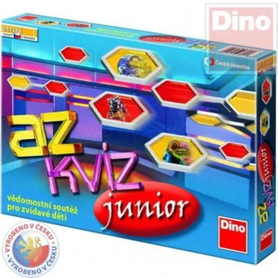Dino Hra AZ KVIZ JUNIOR (společenská hra) Dino Hra AZ KVIZ JUNIOR (společenská hra)