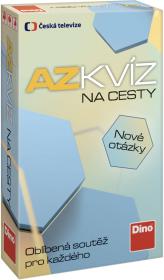Dino Hra AZ KVÍZ Na cesty Nové otázky 600 otázek (společenská hra)