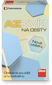 Dino Hra AZ KVÍZ Na cesty Nové otázky 600 otázek (společenská hra)
