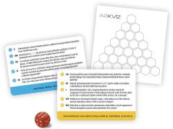 Dino Hra AZ KVÍZ Na cesty Nové otázky 600 otázek (společenská hra)