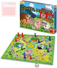 Dino Hra Človíčku nezlob se! obrázková kostka (společenská hra)