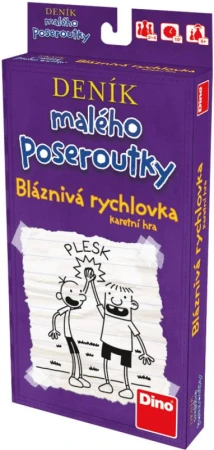 Dino Hra Deník malého poseroutky Bláznivá rychlovka (společenská hra) Dino Hra Deník malého poseroutky Bláznivá rychlovka (společenská hra)