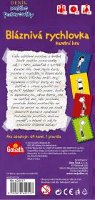 Dino Hra Deník malého poseroutky Bláznivá rychlovka (společenská hra)
