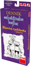 Dino Hra Deník odvážneho bojka Bláznivá rychlovka SK (společenská hra) Dino Hra Deník odvážneho bojka Bláznivá rychlovka SK (společenská hra)
