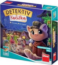 Dino HRA Detektiv Kočička (společenská hra) Dino HRA Detektiv Kočička (společenská hra)